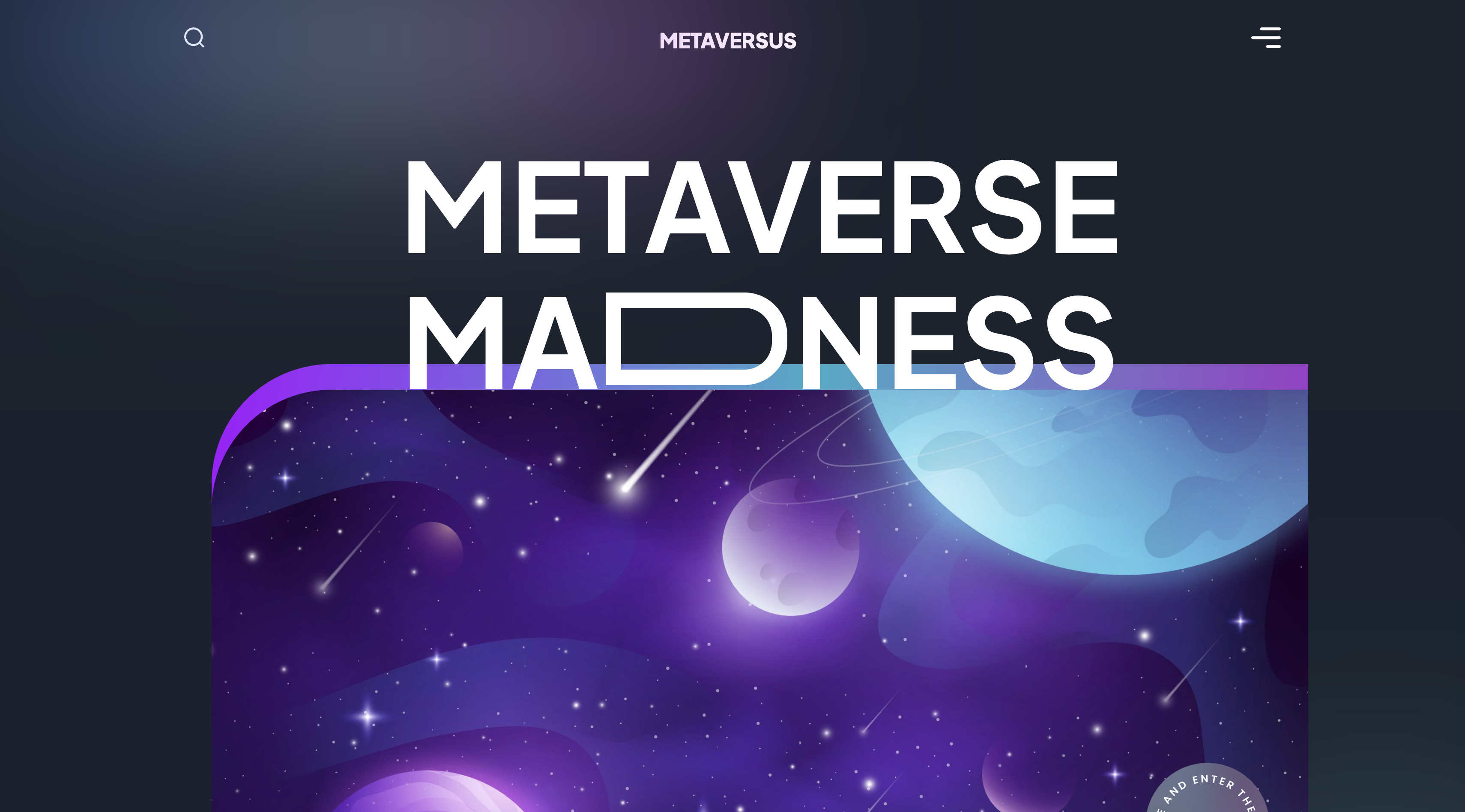 Metaverse Website