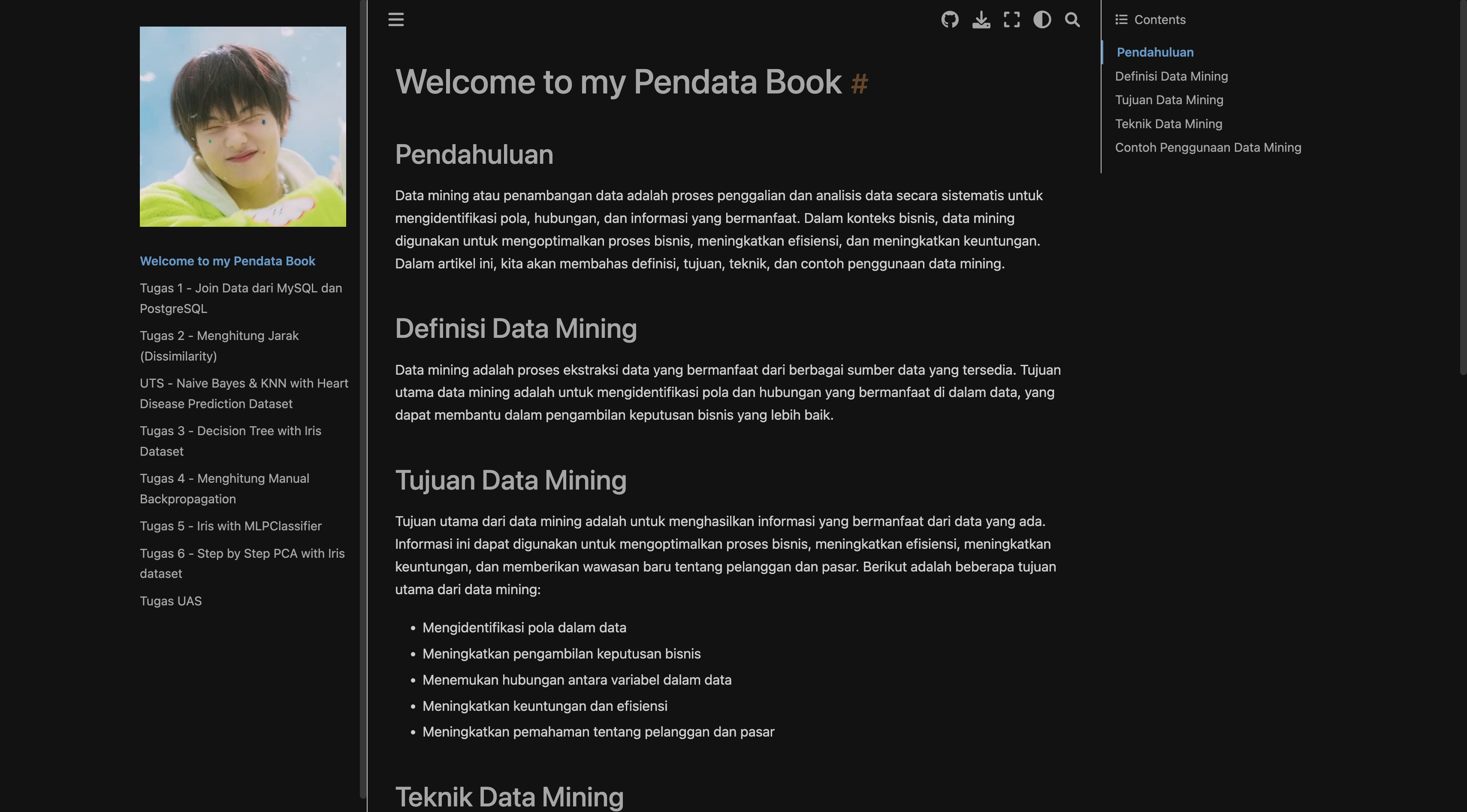 Pendata Book